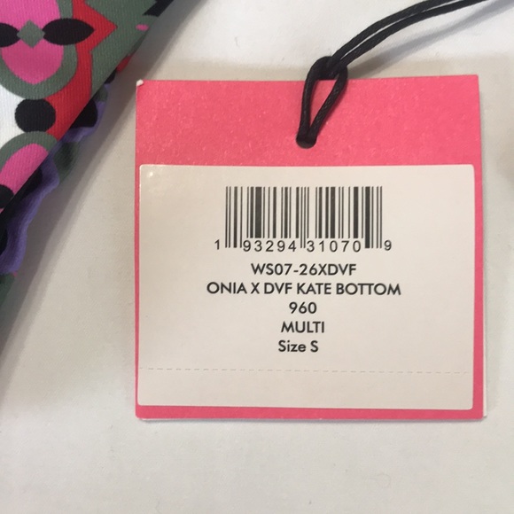 DVF x Onia Kate Bikini Tie Bottom in Multi Size S NWT - Picture 8 of 8